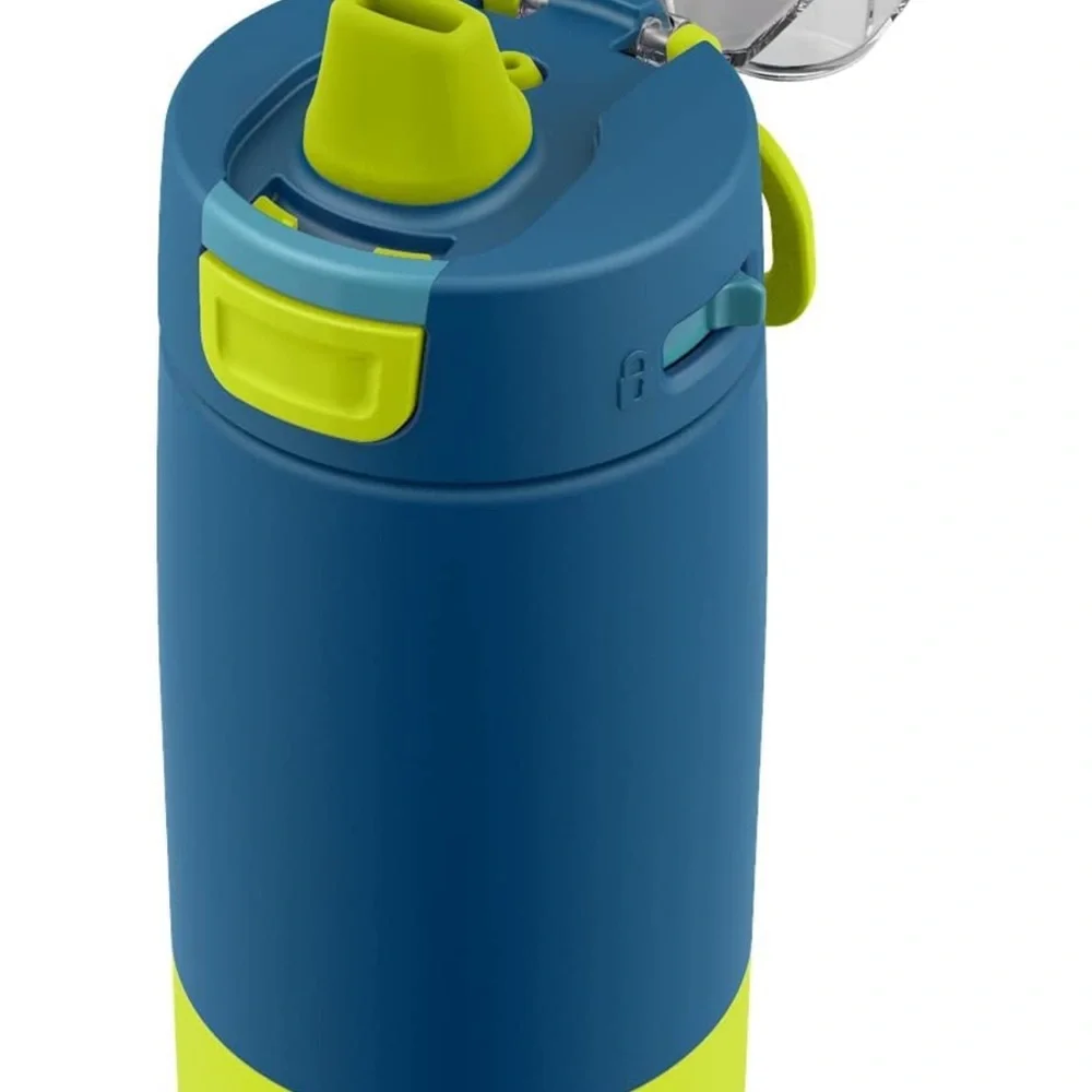 Ello Kids Colby 12oz Stainless Steel Insulated Water Bottle with Straw - Picture 3 of 6